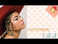 Sofía Reyes (Live Facebook) -- ¨1,2,3¨ (Acoustic) 1/2