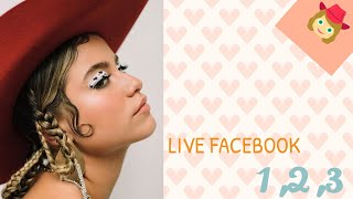 Sofía Reyes (Live Facebook) -- ¨1,2,3¨ (Acoustic) 1/2