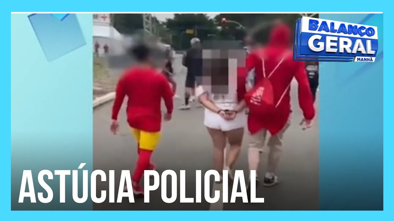 Policiais disfarçados de Chapolin Colorado prendem ladrões de celular em SP