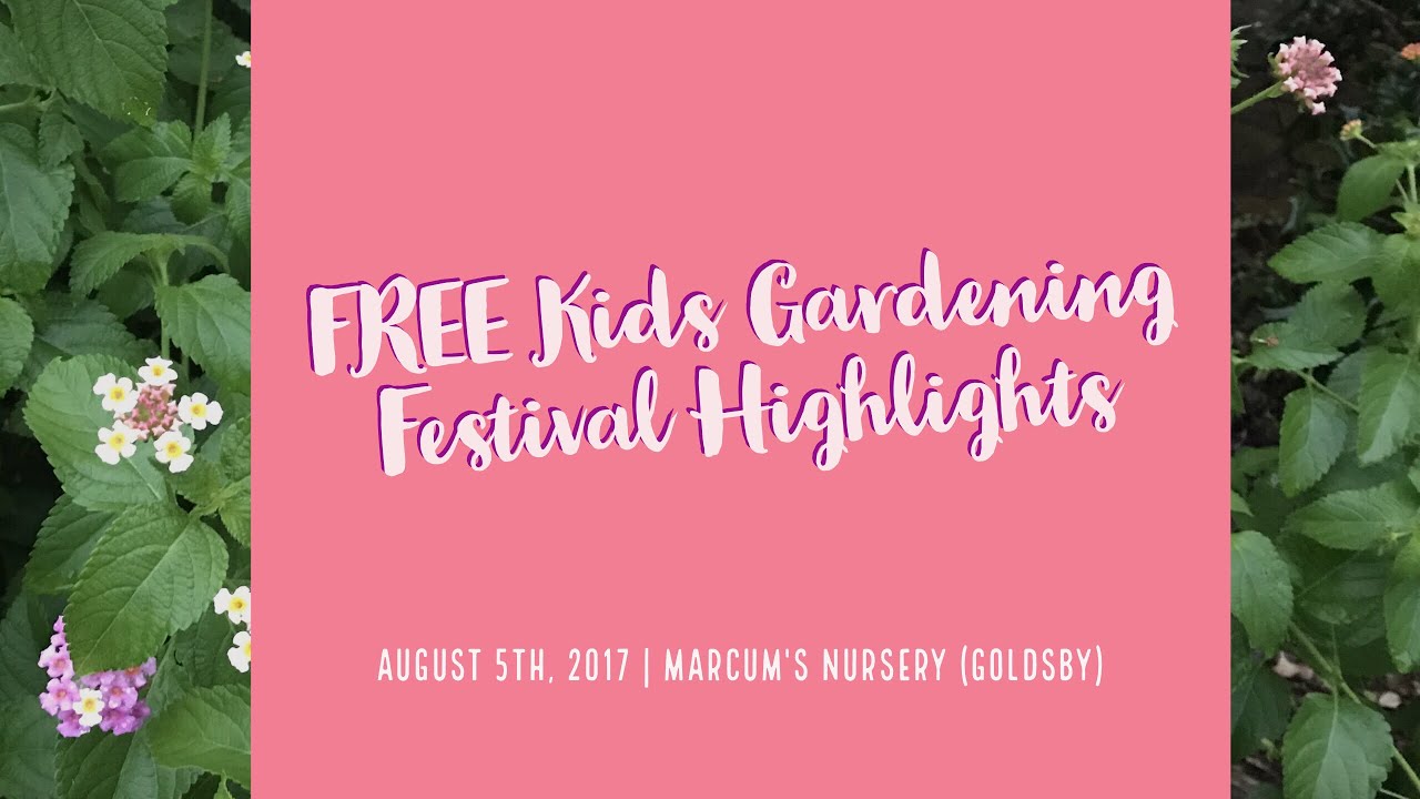 Highlights From Our 3rd Free Kids Gardening Festival