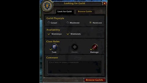 WoW - Looking for Guild