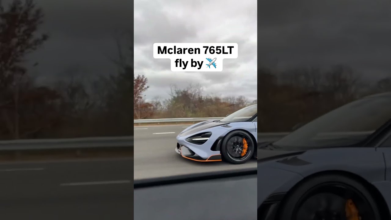 McLaren 765LT Flyby