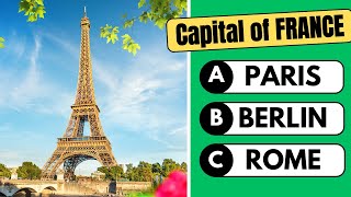 General Knowledge Quiz 🧠 |50 Questions Challenge | Quiz