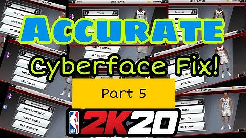 Nba 2k20 Mobile CFID (Cyberface ID) Fixed for Nba2k22 Roster Part 5 @2kQuestionMark