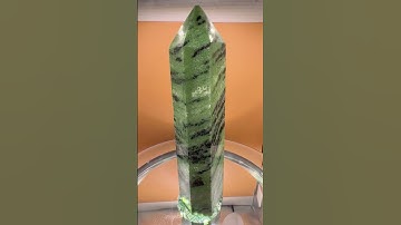 the beauty of Natural Crystal stones #ziosite #greenonyx #anyolite #shortvideo #shorts