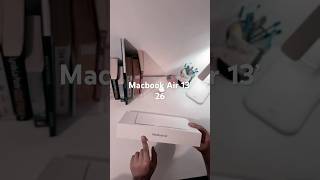 Inboxing new Mac Air 2026 #inboxing #apple #macair13 #newmacbook #newlaptop #mac #applemac #mymac #f