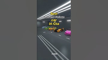 Fast & Furious Cars in GTA 🔥. #gta5 #gta #grandtheftauto #edit