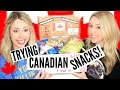 AMERICANS TRY CANADIAN SNACKS
