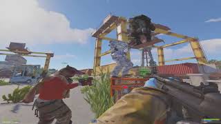 WORST TEAM IN RUST ATTEMPTS TO TAKE TRAIN YARD CRATE