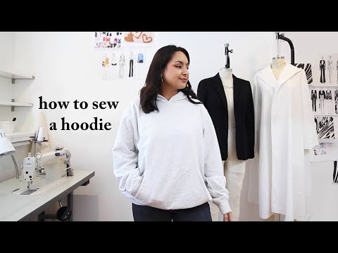 HOW TO SEW A HOODIE | with pattern link