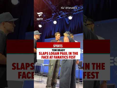 Tom Brady slapped Logan Paul During Fanatics Fest