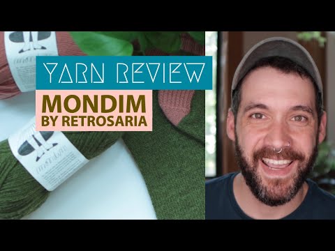 Sock Yarn With NO NYLON?! | Yarn Review - Mondim by Retrosaria