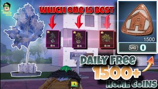 Daily Free 1500+ Home Coins | Which Tree is Best ? | PK PABLO GAMING