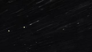 Falling Snow On Black Background. Fast Motion, Closeup, Aperture Wide Open. Hd Footage. Free