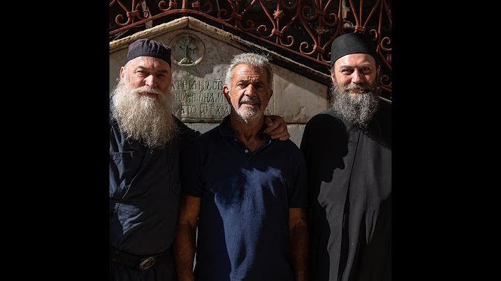 ΟΜΟΛΟΓΙΑ ΠΙΣΤΕΩΣ ΑΠΟ ΤΟΝ ΜΕΛ ΓΚΙΜΠΣΟΝ ΣΤΟ ΑΓΙΟ ΟΡΟΣ