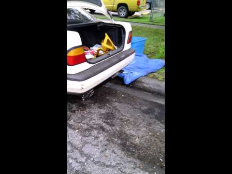 Sr20 muffler test