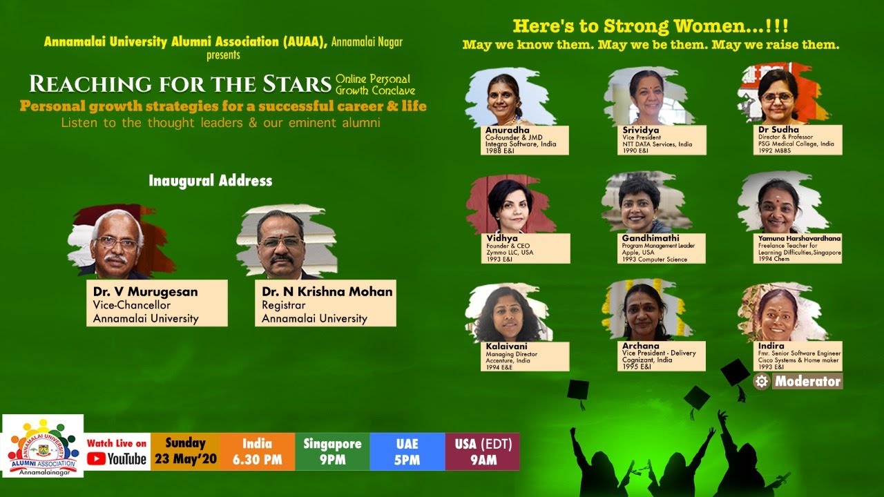 AUAA Online Growth Conclave Personal Growth Strategies For Successful 