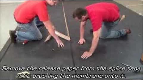 EPDM Seam Creation Process