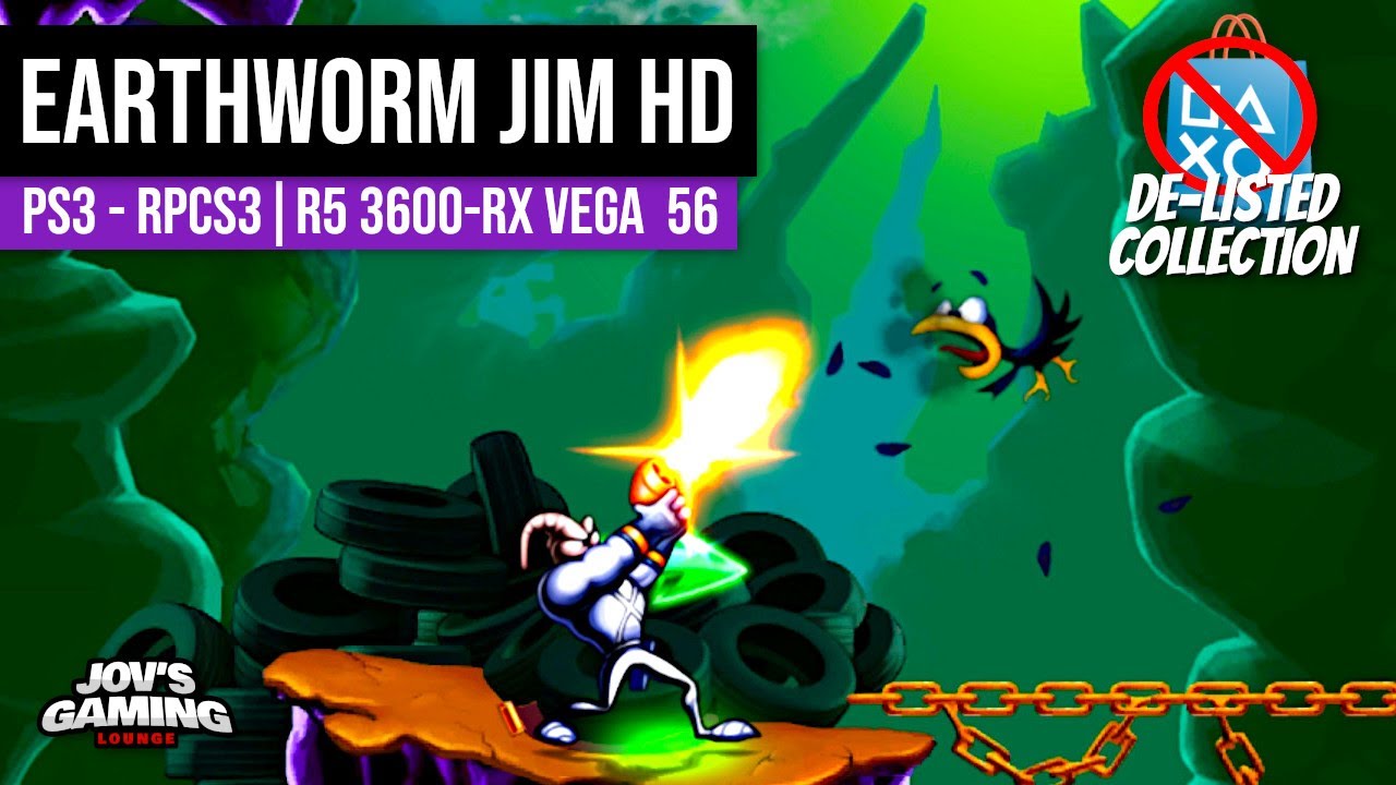 Earthworm jim ps3. Червяк Джим ps3.