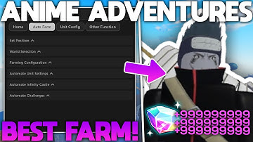 [SUMMER] ROBLOX OP Anime Adventures Hack/Script | Auto Farm, Dupe Unique Units & More! PASTEBIN 2023