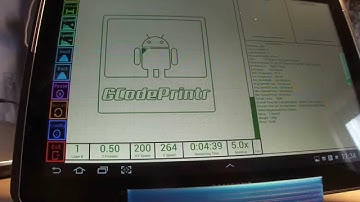 GCodePrintr - 3D Print App for Android - Network Receive & Print Demo
