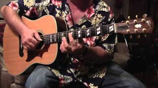 Allman Brothers Little Martha lesson 1  fingerstyle chords