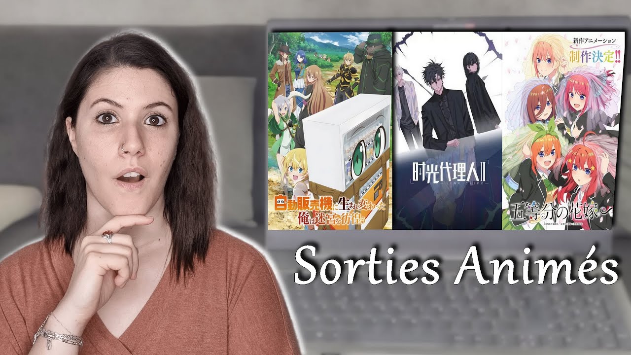 Sorties Animés juillet 2023 n°1 YouTube
