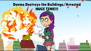 Deema Destroys The Buildingsarrested Huge Time