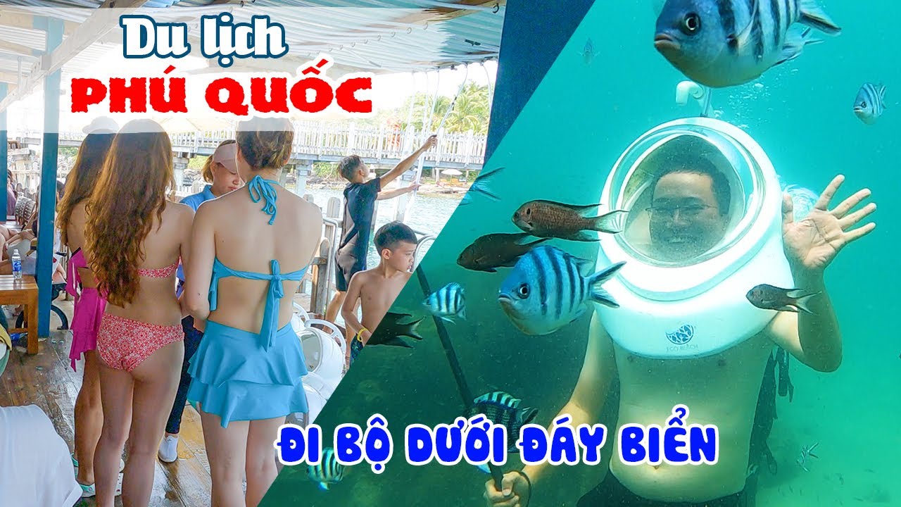 hon thom phu quoc Update New DU LỊCH PHÚ QUỐC | Đi bộ dưới đáy biển và Lặn ngắm Công viên San Hô tuyệt đẹp