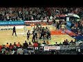 Bryant vs Syracuse heated moment after players slap each other leads to multiple ejections