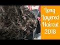 Long Layered Haircut Tutorial 2018(Advance)