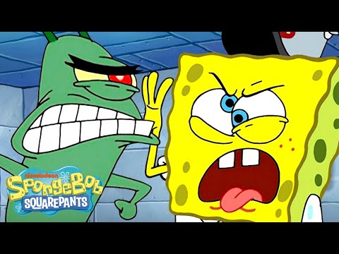 Plankton Being Over It For 30 Minutes Straight SpongeBob