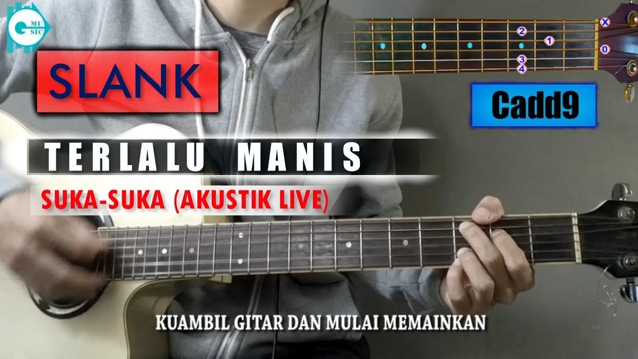 Chord Gitar Terlalu Manis - Lirik Lagu Terlalu Manis - Slank : G c 4x g