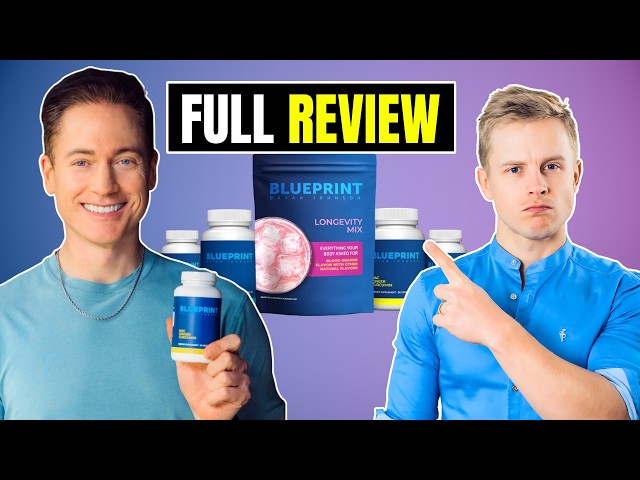 Reviewing Bryan Johnson Blueprint Supplements - Are They Evidence Based