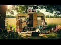Sunset in a Wild Field... Then This Band Started Playing! 🌾 | Folk Indie Pop Vibes