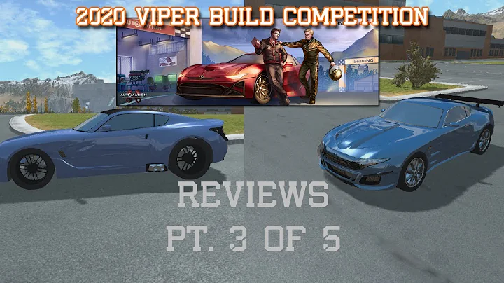 Concept Viper 2020 Automation Build-off Reviews - Pt. 3 of 5