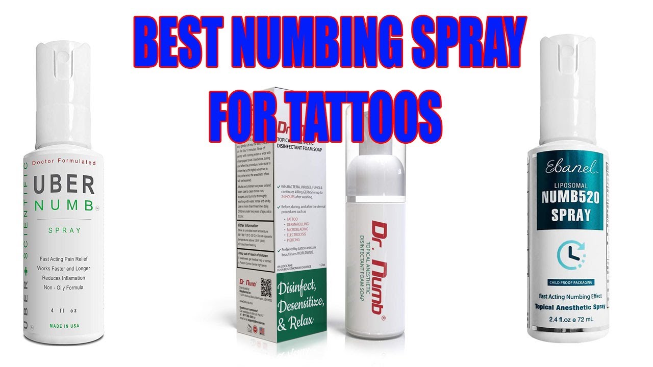 Buy Tattoo Numbing Spray  for a Pleasurable Tattoo Experience 4 Oz Numb  Online at desertcartINDIA