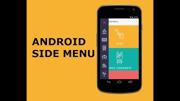 ANDROID SIDE MENU