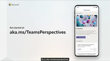 Sample low code apps for Teams - Perspectives