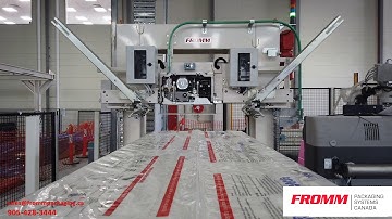 Fully-automatic plastic strapping machine - Canada