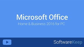Microsoft Office home and business 2016 for PC