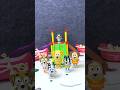 Satisfying with Unboxing & Review Bluey Go to Play Slide Toys ASMR #shorts #bluey #toys #asmr