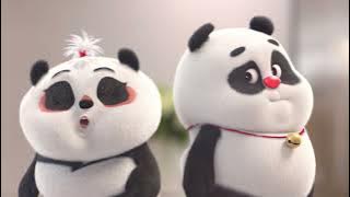 【Bamboo Panda ❤】Dundun enjoys massage | Chinese Short Animation | 熊猫班卜 #animation #Stay #funny