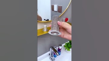 Lưới lọc rác thoát sàn nhà tắm - #hottrend #giadungthongminh #thinhhanh #review  #shorts