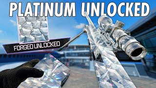 unlocking the NEW PLATINUM SNIPERS and they&#39;re so CLEAN