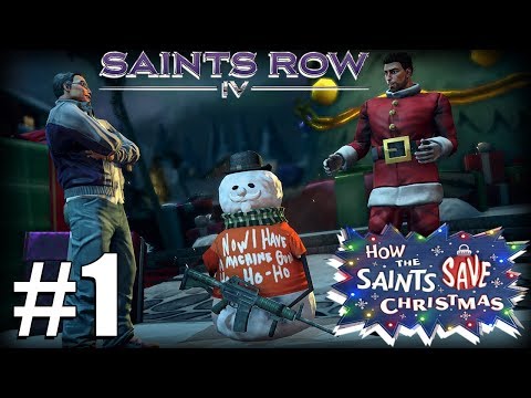 Video: Saints Row 4 Kündigt An, Wie Die Heiligen Weihnachten Retten DLC