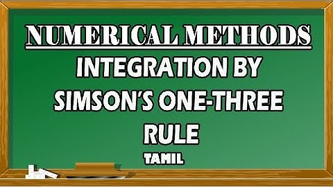 Integration By Simson