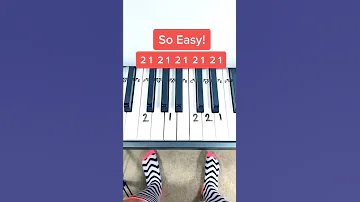 This Is So Easy 🤩🤩🤩#PianoChallenge #Shorts