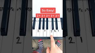 This Is So Easy 🤩🤩🤩#PianoChallenge #Shorts