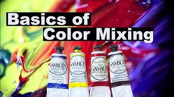 Basics of Color Mixing | Oil Painting For Beginners